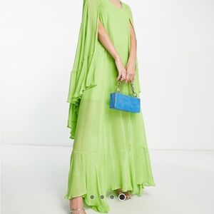 River Island Vibrant Green Maxi Dress